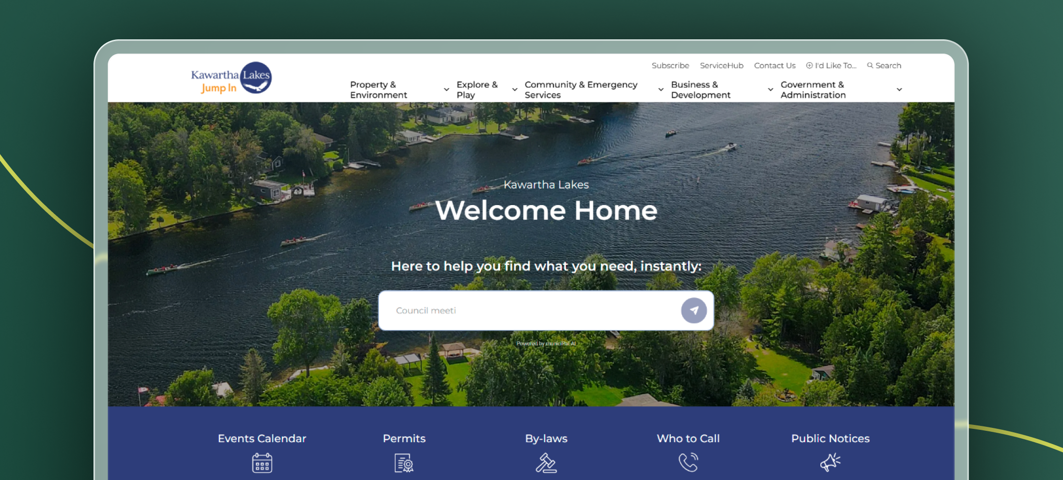 Canada’s First AI Search Tool for Municipal Websites Launches in Kawartha Lakes